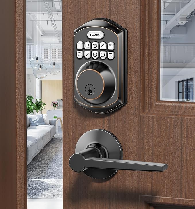 TEEHO TE001L Keyless Entry Door Lock by TEEHO