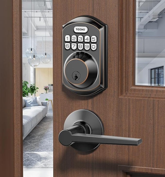 TEEHO TE001L Keyless Entry Door Lock by TEEHO