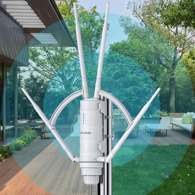 WAVLINK AC1200 Outdoor Mesh Extender/Router, Long Range IP65 Waterproof WiFi - Image 9