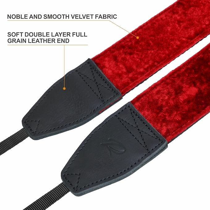 Padwa Lifestyle Velvet Camera Strap - Image 3