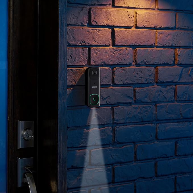 Lorex 2K Wireless WiFi Smart Video Doorbell Camera | No Subscription Fee | 32GB - Image 9