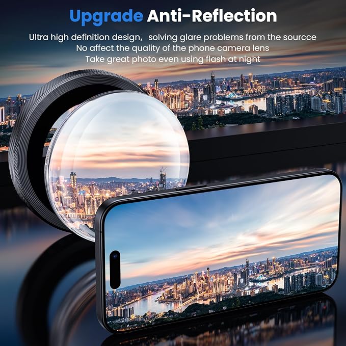 WSKEN for iPhone 16 Pro/iPhone 16 Pro Max Camera Lens Protector - Image 2