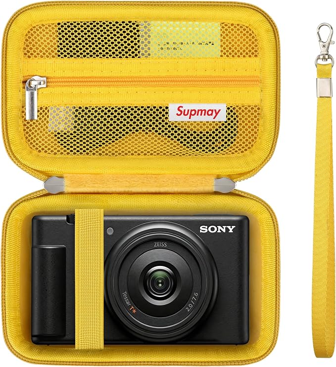 Hard Travel Case for Sony ZV-1F / ZV-1 / ZV-1 II Digital Camera, Vlogger Camera by Supmay