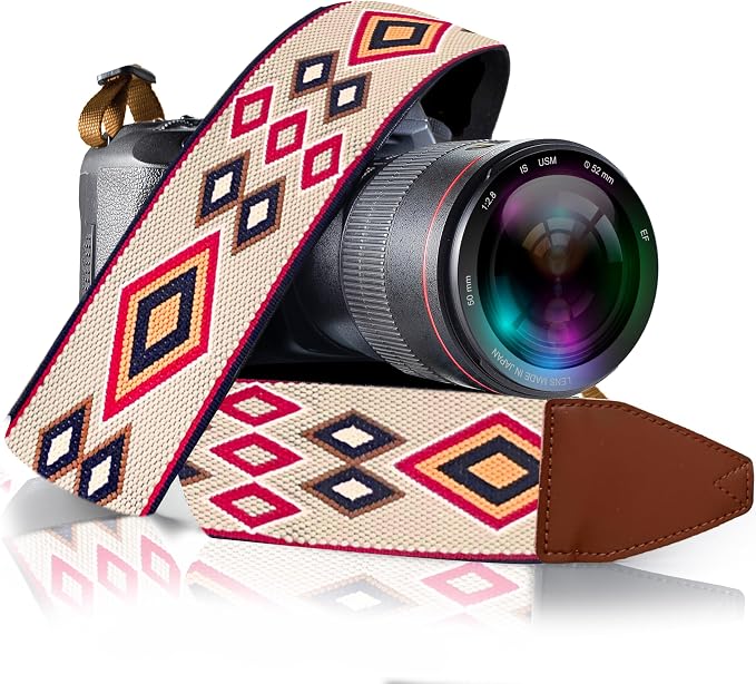 Art Tribute Camera Strap For Photographers Padded Universal Fit Neck Shoulder & by ArtTribute