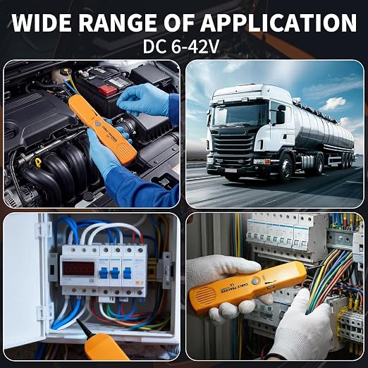 Automotive Circuit Tracer, 6-42V Wire Tracer Electrical Tool& RJ11 Plug - Image 3