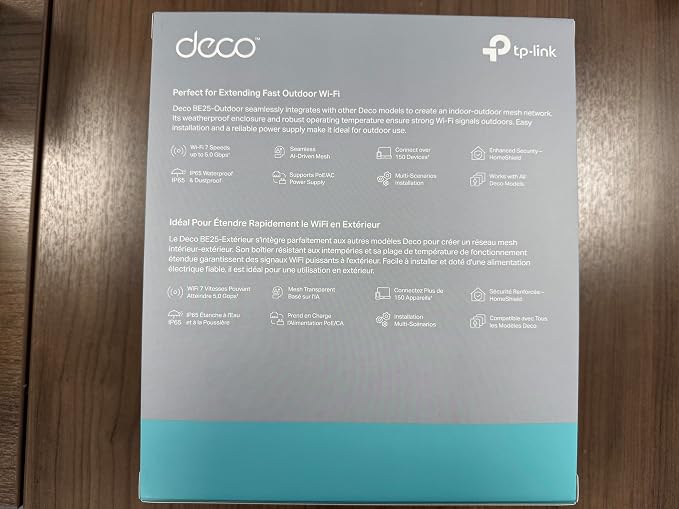 TP-Link Deco 7 Outdoor BE25 BE5000 Dual-Band Wi-Fi 7 Mesh Extender – Up to 2 - Image 12