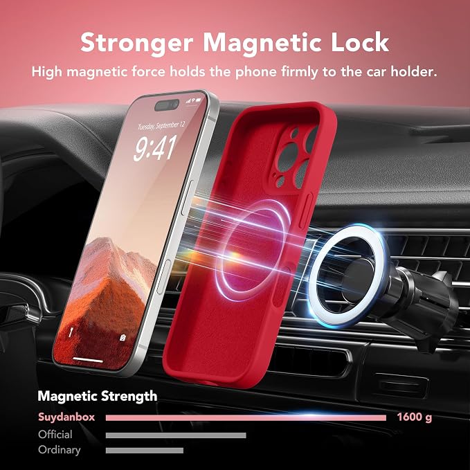 Magnetic for iPhone 16 Pro Max Case, Compatible - Image 3