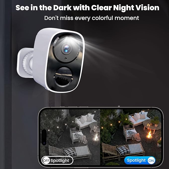 2026 Upgraded 2K Wireless Security Camera - Image 6