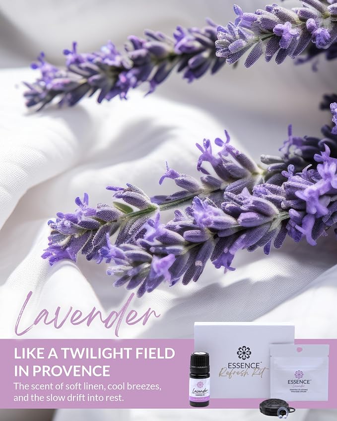 Essence Wearable Aromatherapy Nasal Diffuser – Lavender Essential Oil Nose Ring - Image 3