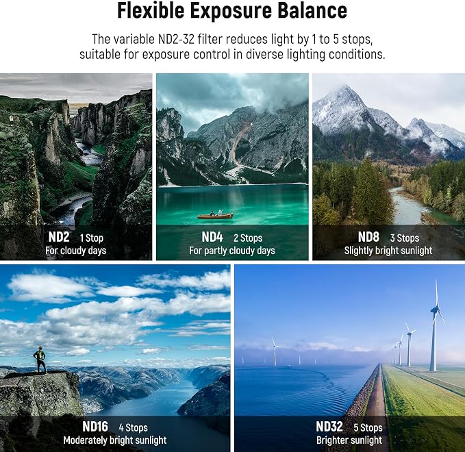 NEEWER Variable ND Filter Compatible - Image 4