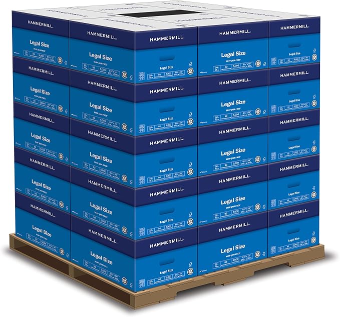 Hammermill Printer Paper, 20 lb Copy Paper, 8.5 x 14-92 Bright, Made in the by Hammermill