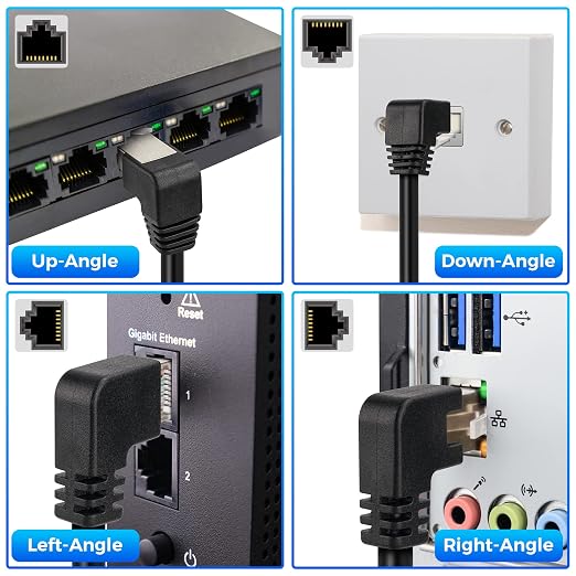 Cat 6 Ethernet Extension Cable 5 Pack，Multiple - Image 4