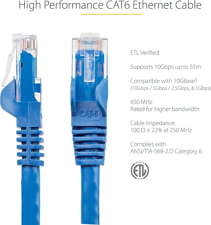 StarTech 125ft CAT6 Ethernet Cable - Image 2
