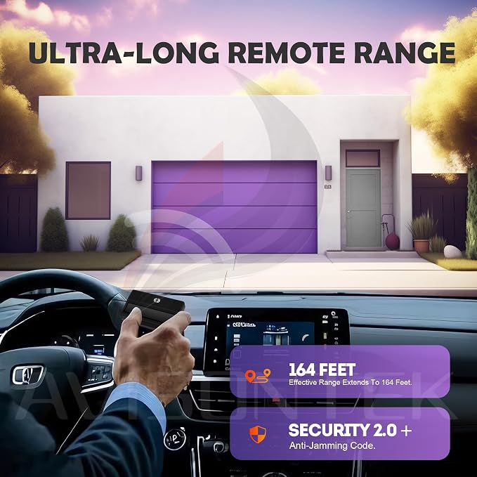 Avisontek 2-Pack for LiftMaster 371LM Garage Door Opener Remote - Image 5