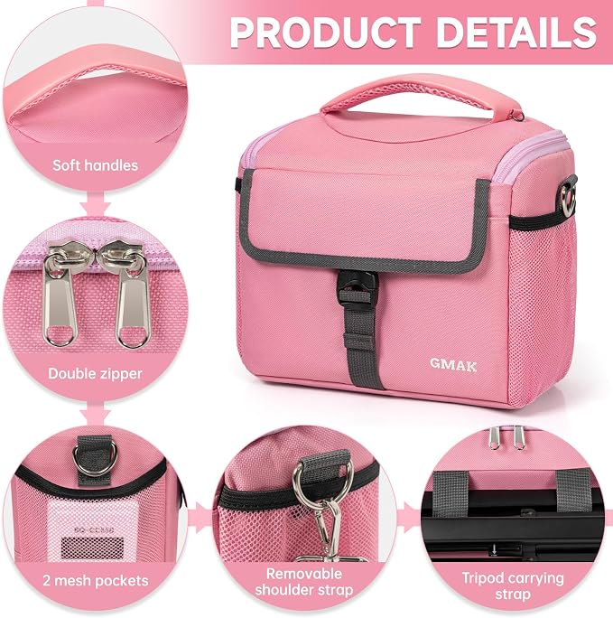 GMAK Camera Bag for Photographers, Anti-shock Camera Shoulder Bags - Image 2