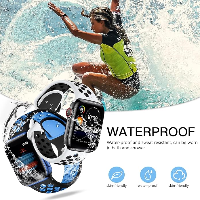 Adorve 4 Pack Sport Bands Compatible - Image 3