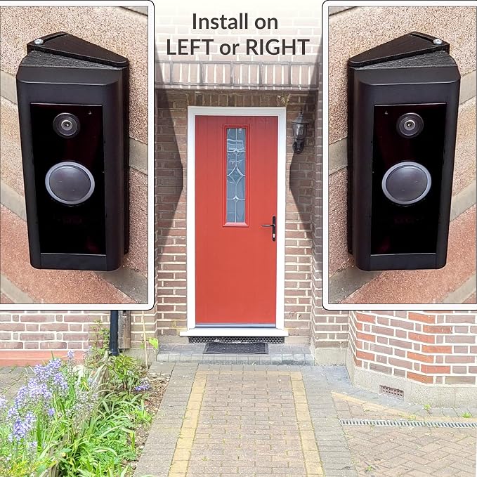 Adjustable 20 to 45 Degree Doorbell Angle Mount Compatible - Image 3
