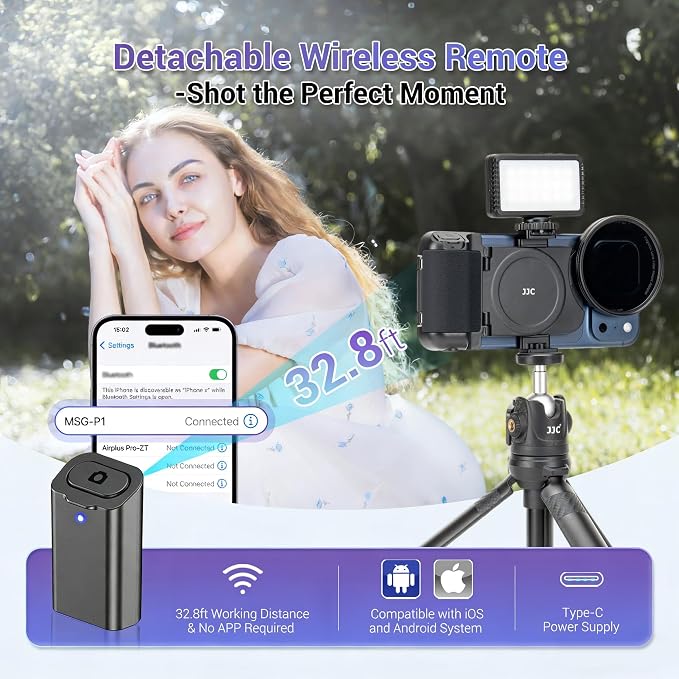 Upgraded 67mm Phone Lens Filter Mount + Phone Camera Grip Set - Image 4