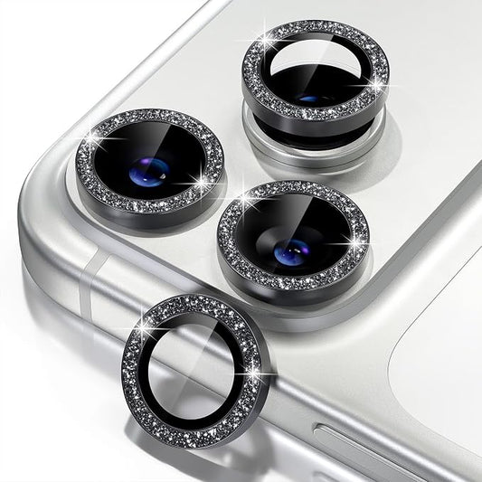 Misea Compatible for iPhone 17 Pro/iPhone 17 Pro Max Camera Lens Protector Bling by Misea