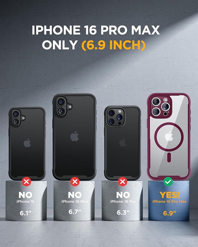 Miracase Magnetic for iPhone 16 Pro Max Case - Image 7