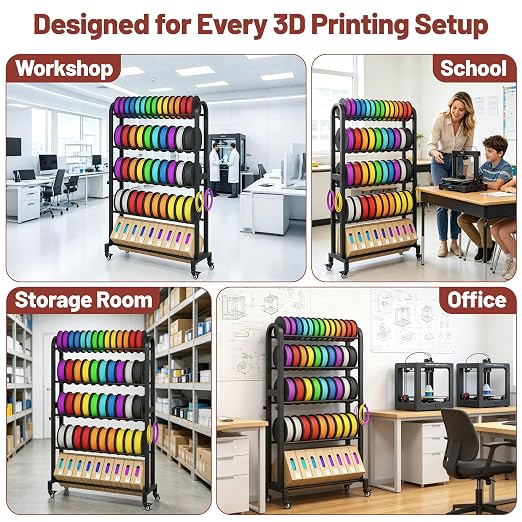 3D Printer Filament Storage Rack - Image 7