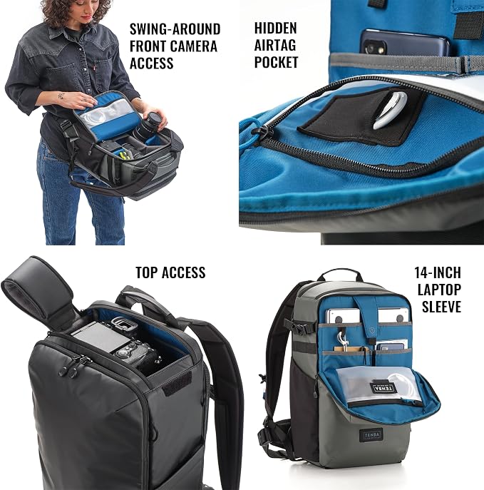 Tenba Solstice v2 20L Backpack for DSLR and Mirrorless cameras and lenses - Image 4
