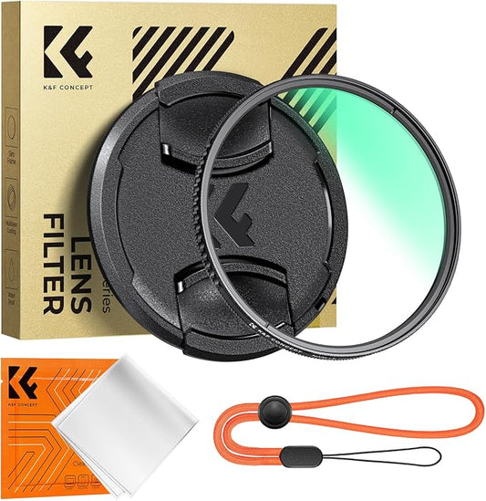 K&F CONCEPT 72mm Circular Polarizer Lens Filter by KFCONCEPT