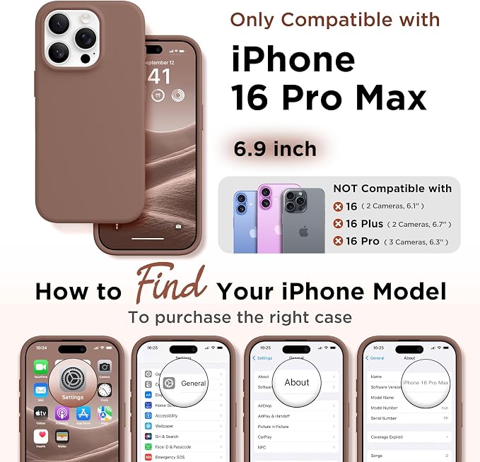GolbinBox Magnetic for iPhone 16 Pro Max Case, Compatible - Image 2