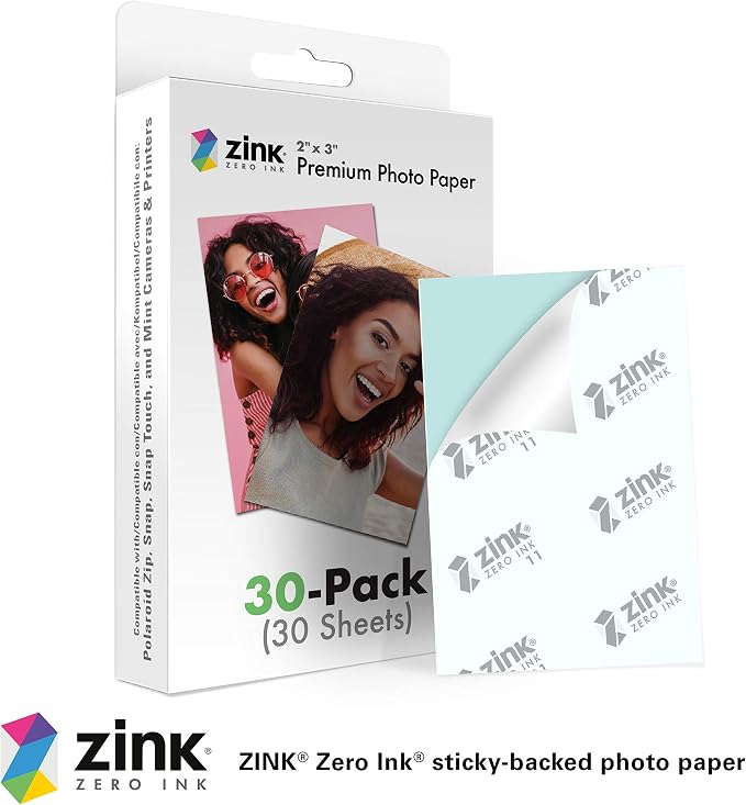 Zink 2"x3" Premium Instant Photo Paper Compatible - Image 2