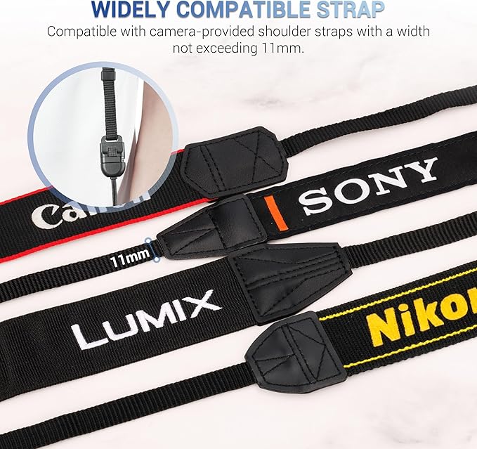 JJC 2Pack Universal Camera Strap Quick Release Buckle, Durable & Scratch-proof - Image 4
