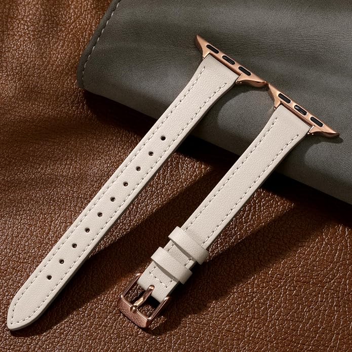 Charlam Slim Leather Band Compatible - Image 5