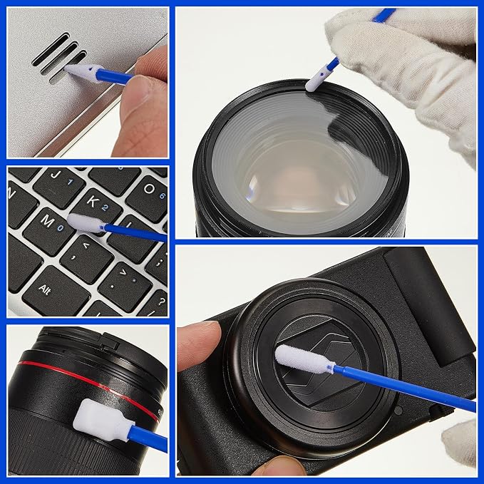 500 Pack Foam Tip Cleaning Swab Kit 5 Types Multi Purpose Swabs Cleanroom - Image 6