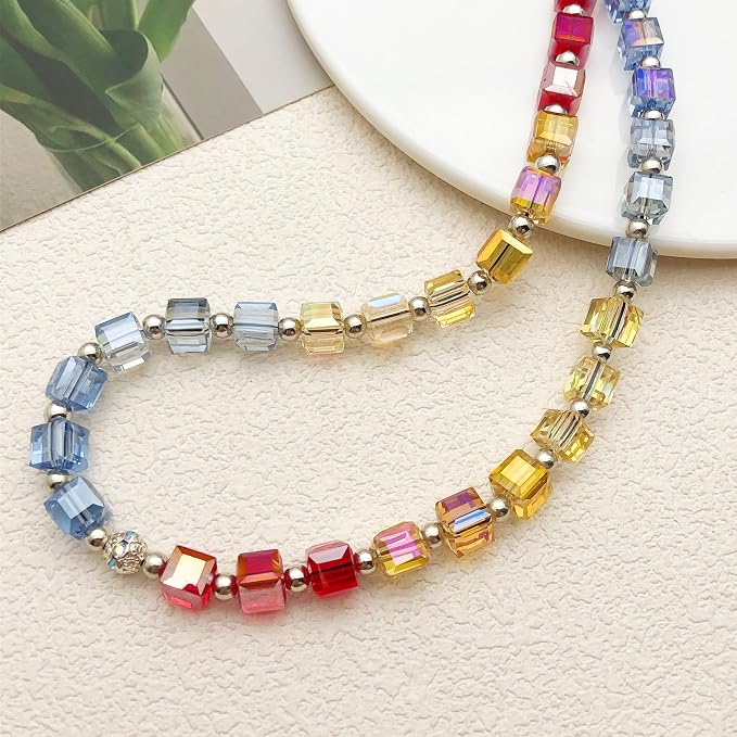 Beaded Camera Wrist Strap Cute Digital Camera Charm Lanyard Phone Chain - Image 4