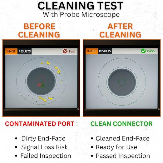 Fiber Optic Cleaning Swabs 100 Pack - Image 6