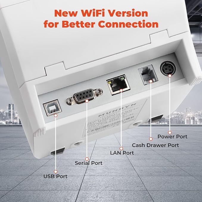MUNBYN WiFi Thermal Receipt Printer - Image 3