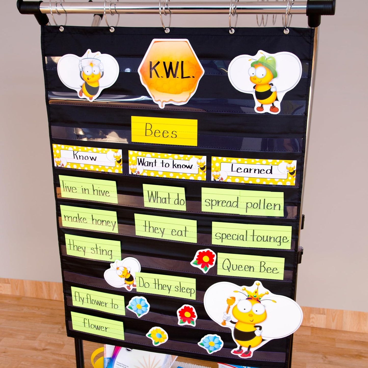 Carson Dellosa 36PC Bumble Bee Name Labels for Kids, Tags for Labeling Classroom, School Supplies, Desk Organizer, and Locker Organization, Teacher Decor