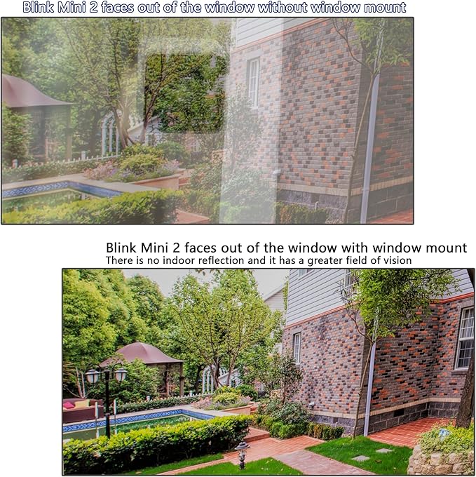 2 Pack Window Mount for Blink Mini 2, Blink Mini 2K+ Camera, Adhesive Camera - Image 5