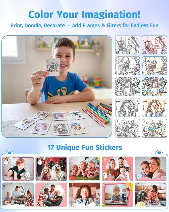 Instant Camera, 1080P Kids Camera - Image 5