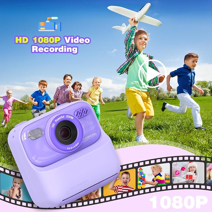 masterbee Kid Camera Instant Print Photo, Birthday Gifts - Image 4