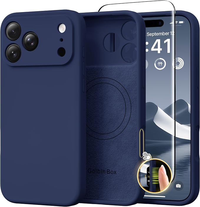 GolbinBox Magnetic for iPhone 17 Pro Case, Compatible by GolbinBox