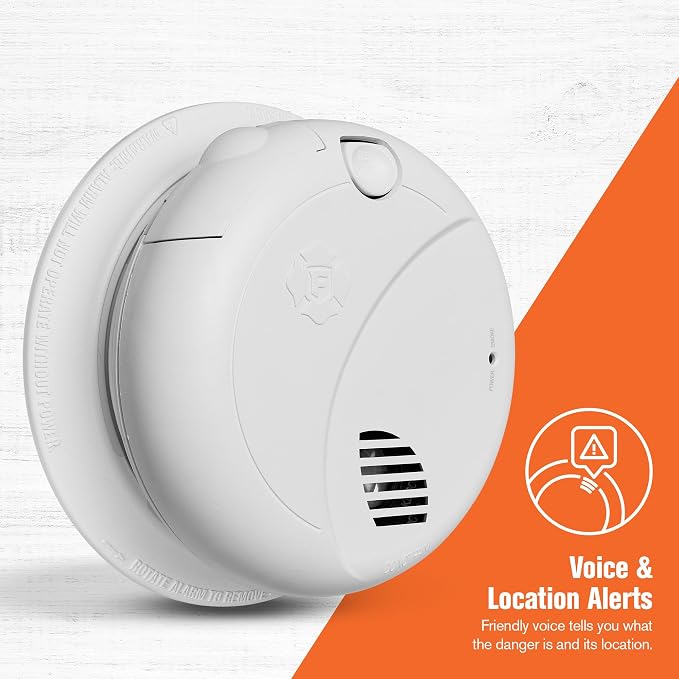 First Alert SM100V-AC, Interconnect Hardwire Smoke Alarm - Image 2