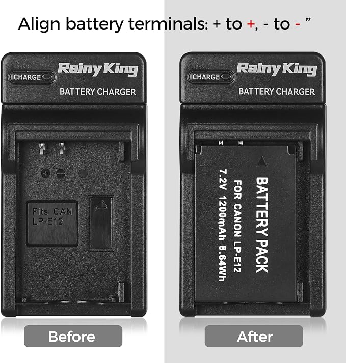 LP-E12 Battery Charger LPE12 LC-E12 - Image 6