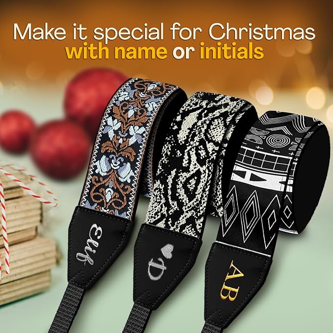 Art Tribute Custom Camera Strap Retro Brown - Image 5