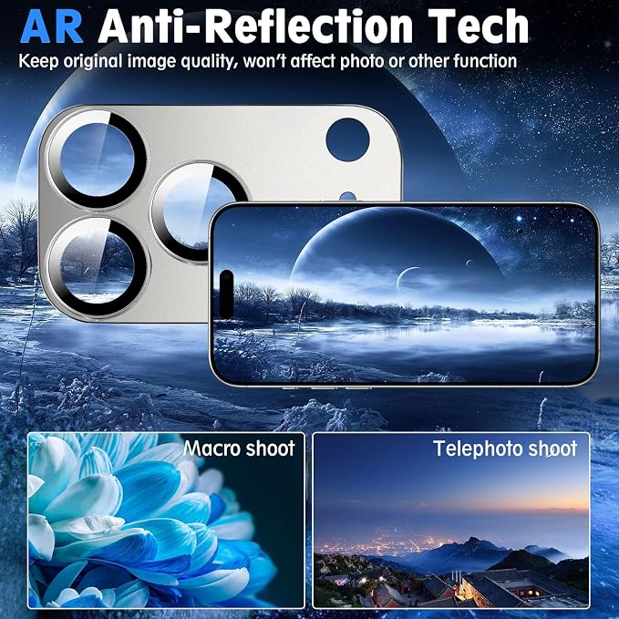 SiHPuoy 2 Pack Camera Lens Protector - Image 6