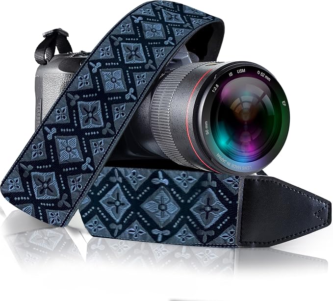 Art Tribute Camera Strap For Photographers Padded Universal Fit Neck Shoulder & by ArtTribute