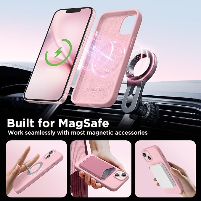 GolbinBox Magnetic for iPhone 13 Case & iPhone 14 Case, Compatible - Image 4
