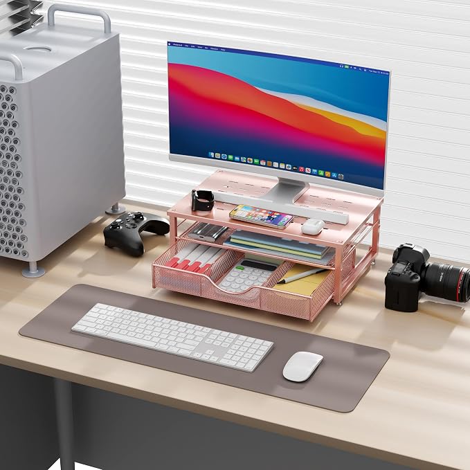 gianotter Computer Monitor Stand Riser, office organizer - Image 2