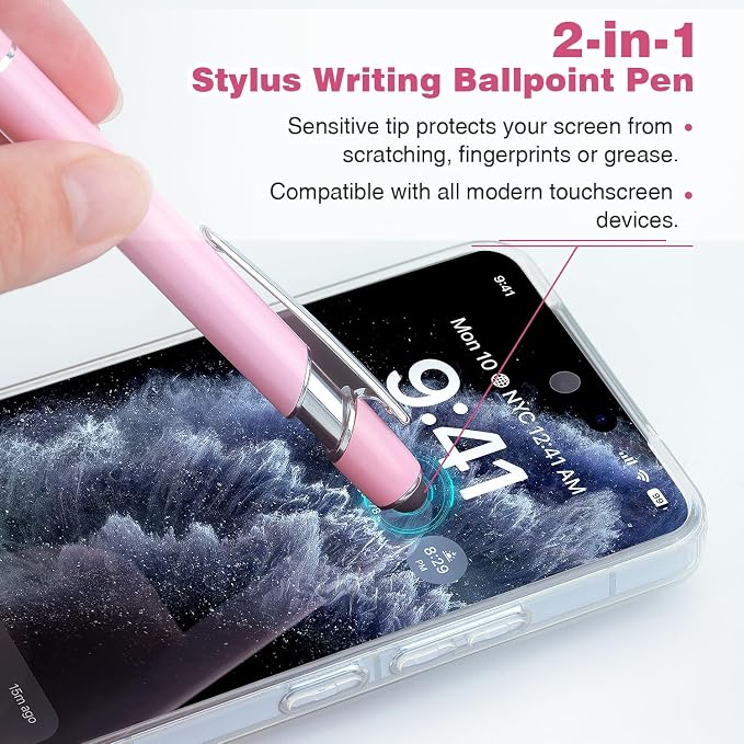 Ballpoint Pen 2-in-1 Stylus Retractable Ballpoint Pen - Image 5
