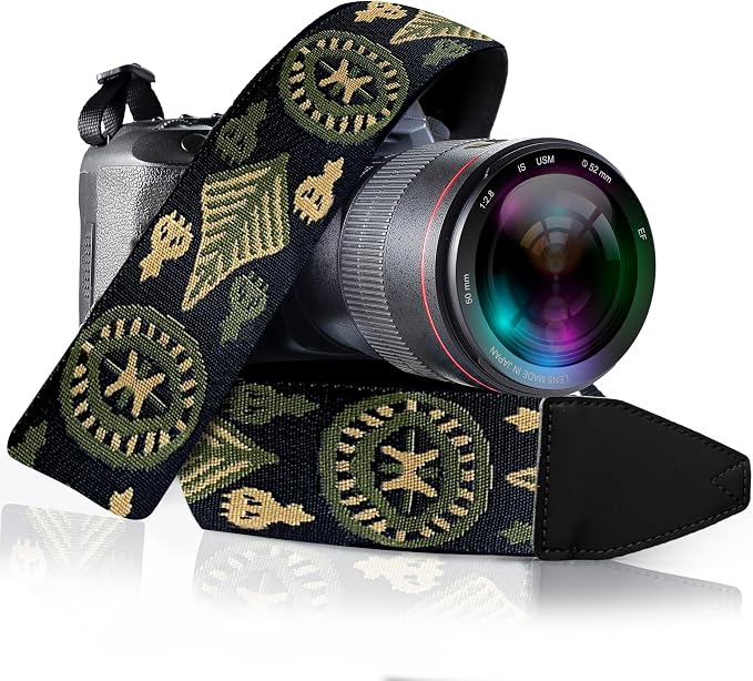 Art Tribute Camera Strap For Photographers Padded Universal Fit Neck Shoulder & by ArtTribute
