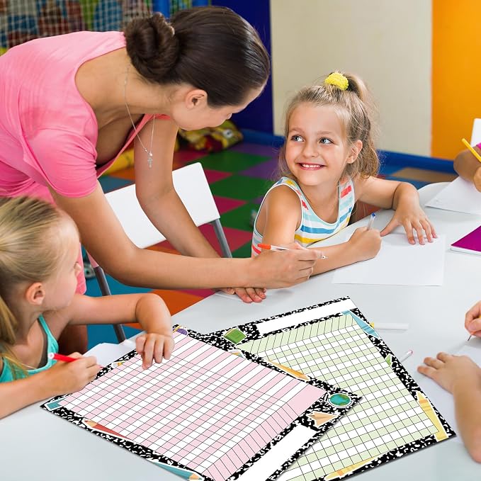 8pcs Attendance Charts for Classroom Management 11x13.8in Multi-Color Incentive - Image 5